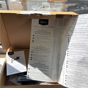 Amazon Basics Wall Mount Kit - Black and White